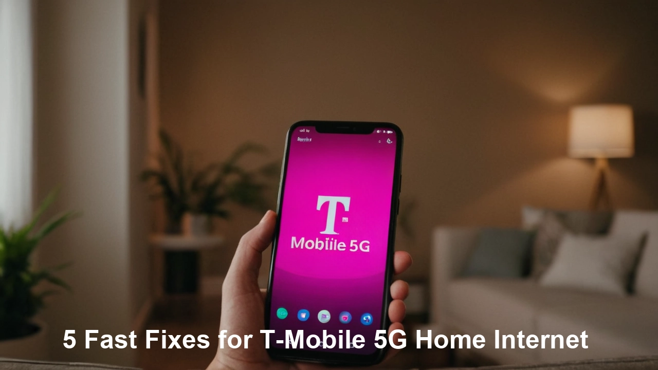 5 Fast Fixes for T-Mobile 5G Home Internet
