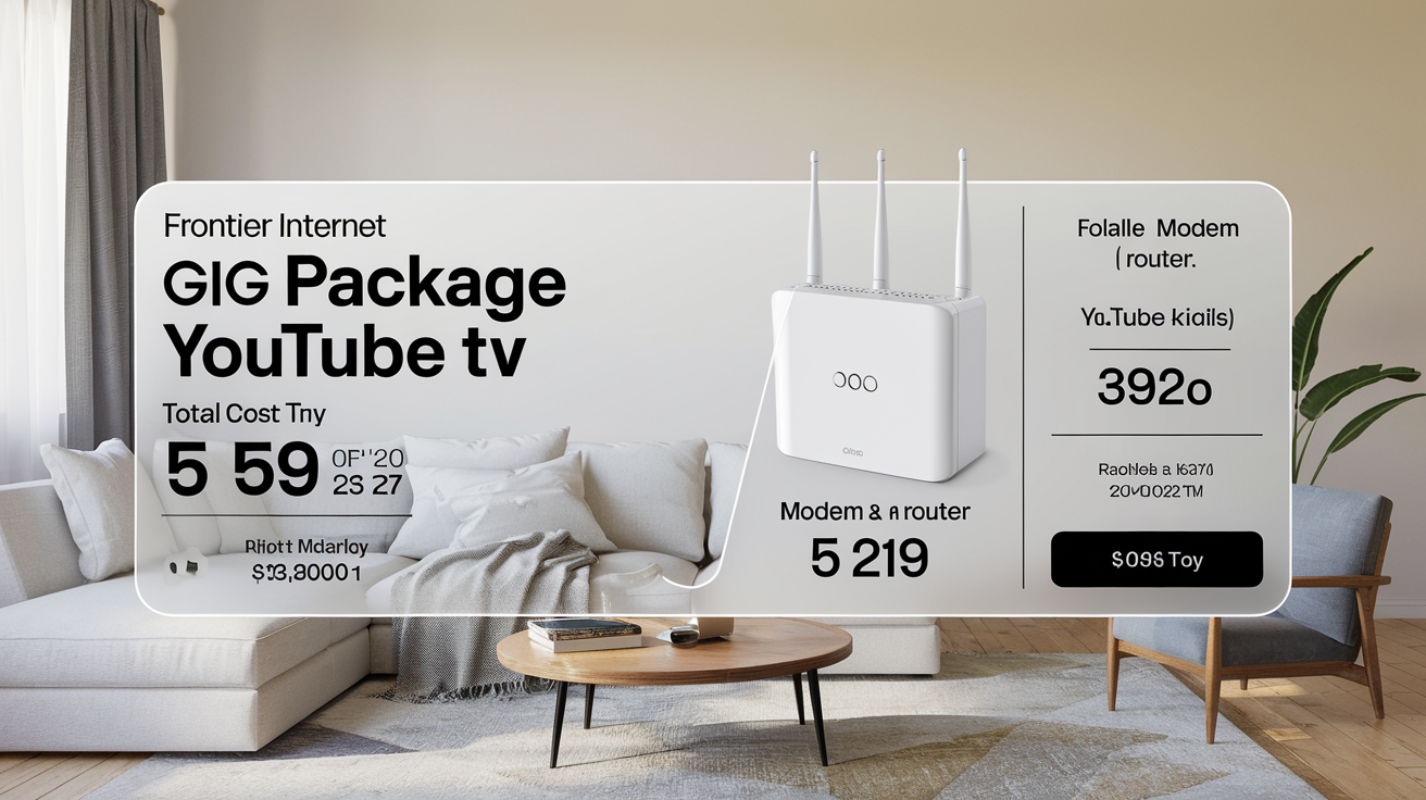 Frontier Internet 5 Gig and YouTube TV Costs Explained