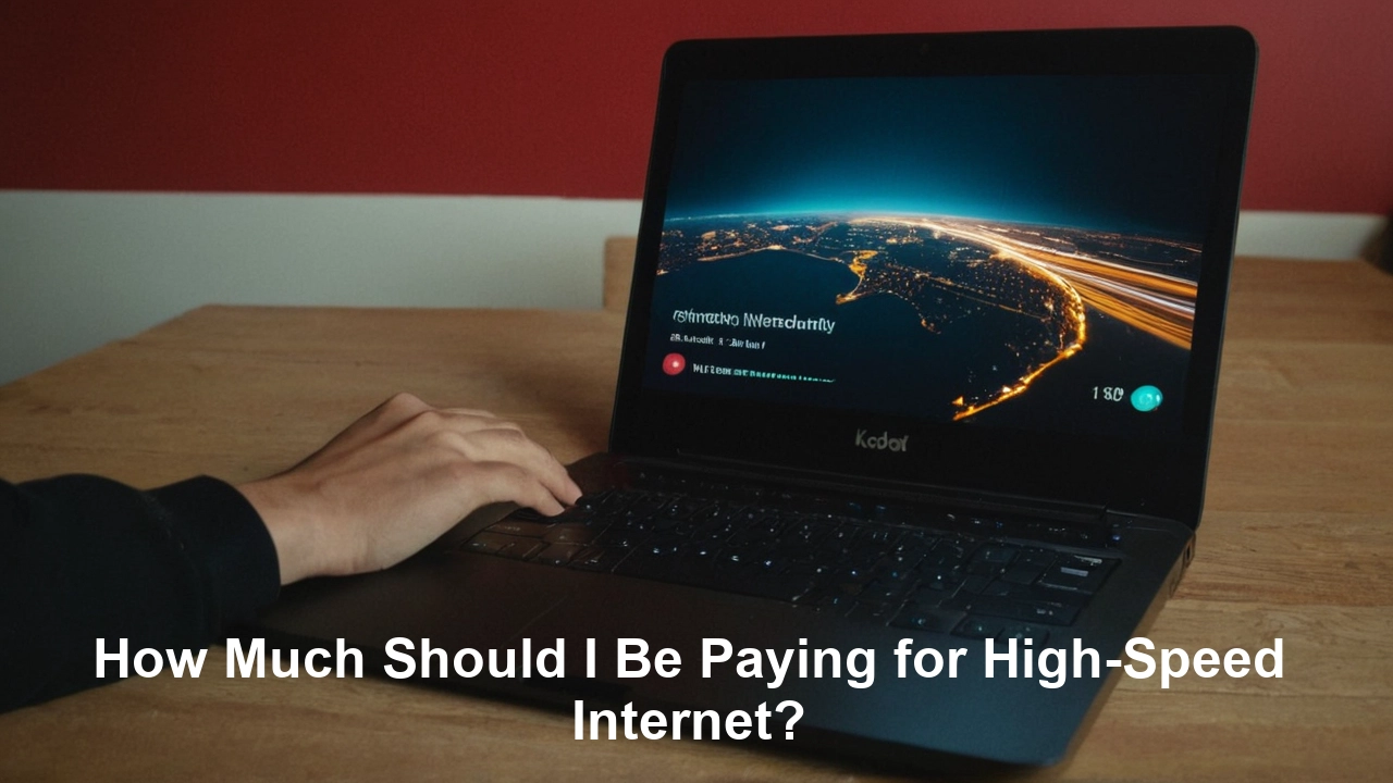 How Much Should I Be Paying for High-Speed Internet?