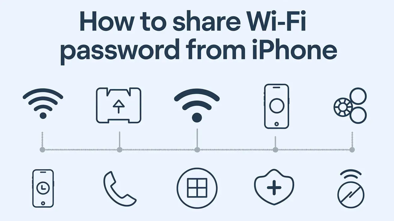 How To Share Wifi Password From Iphone?