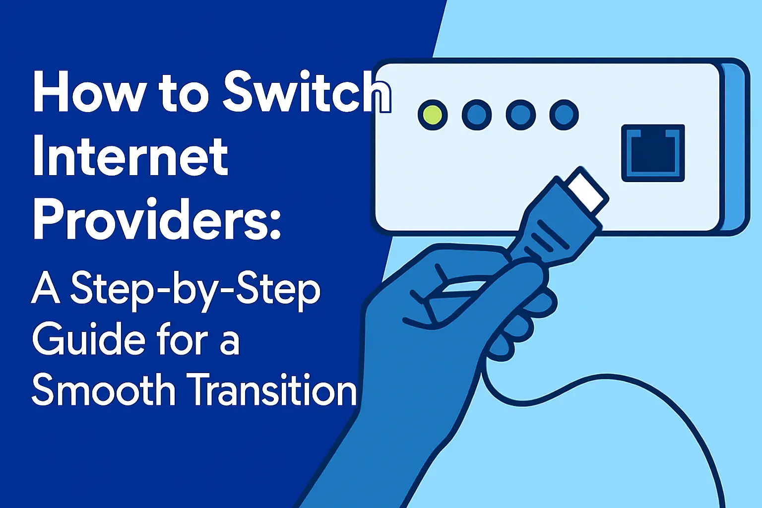 How to Switch Internet Providers: A Step-by-Step Guide for a Smooth Transition