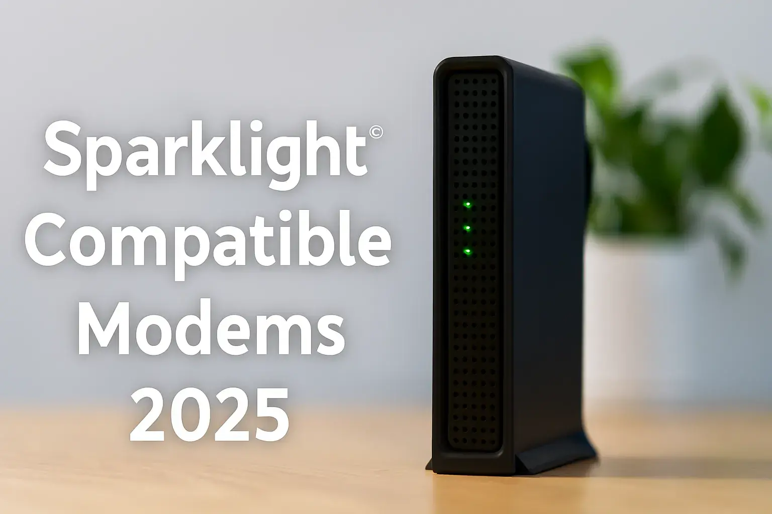 Sparklight Compatible Modems 2025 β Best Approved Modems & Router Combos