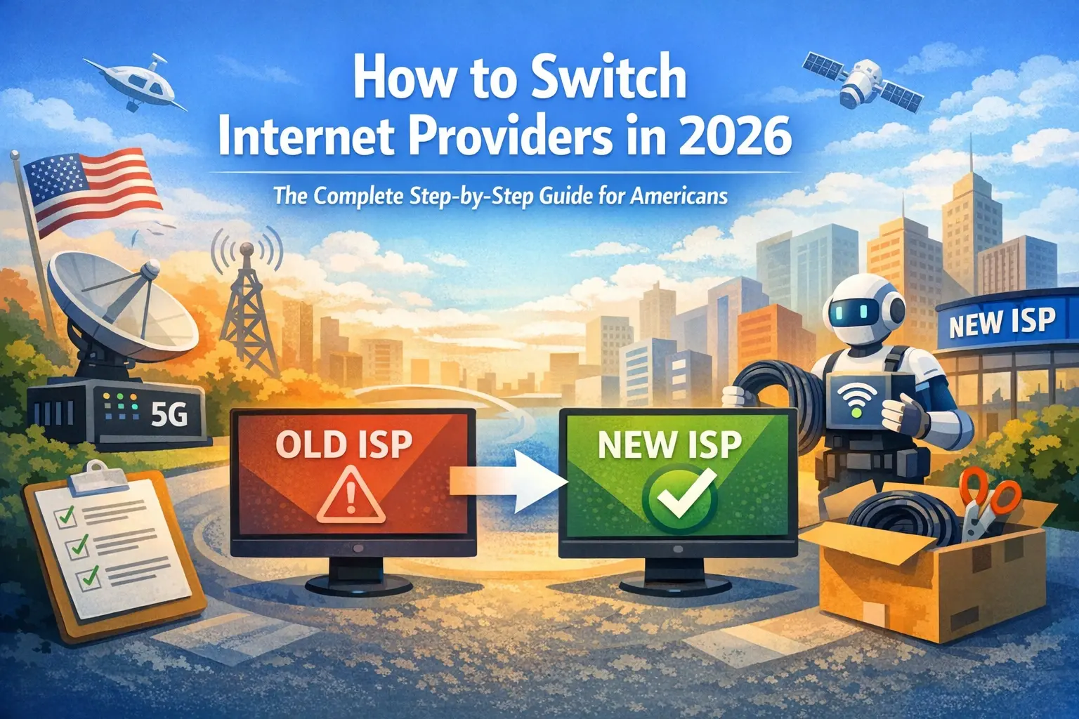 How to Switch Internet Providers in 2026: The Complete Step-by-Step Guide for Americans