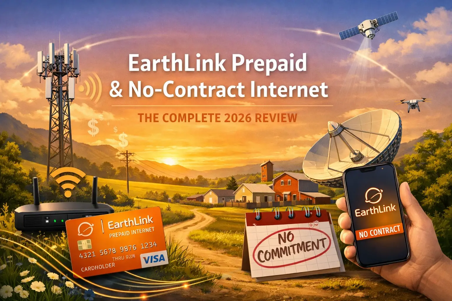 EarthLink Prepaid & No-Contract Internet: The Complete 2026 Review