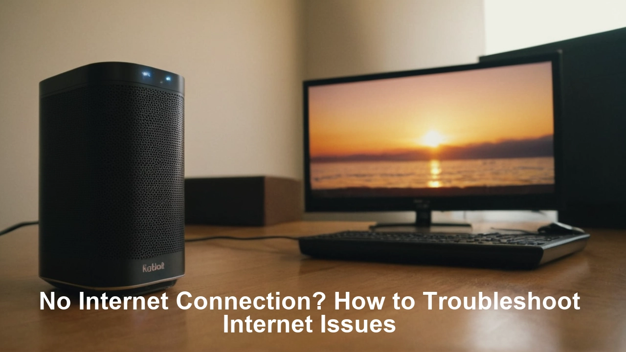 No Internet Connection? How to Troubleshoot Internet Issues